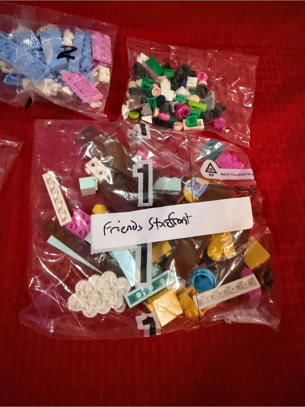 Lot of new Legos in bags